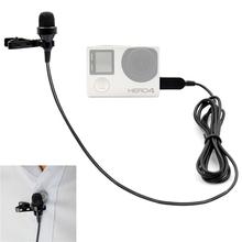 Clip-On Omnidirectional Condenser Mic Adapter For Gopro 33+4