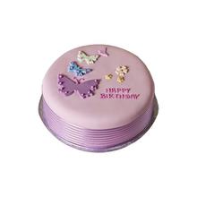 Elegant Butterfly Theme Cake (3lbs) - Sara Bakery