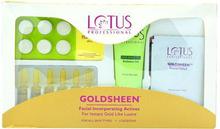 Lotus Herbals Professional, Goldsheen Facial Kit for Women, (B00T02OV5Y, Multi-colour)