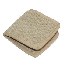 Beige Heathered Bi-Fold Wallet For Men