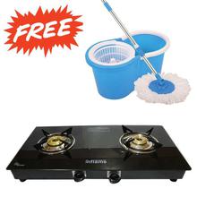 Inflame Dzire 2B Cooktop With FREE 360° Spin Mop