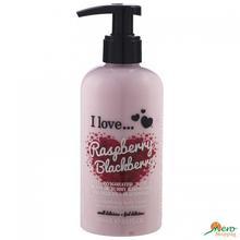 The Body Shop I Love Body Lotion 250ml Raspberry Blackberry