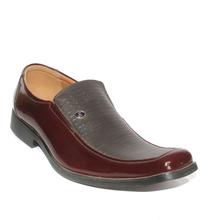 Shikhar Shoes Brown Slip-On Formal Shoes For Men -  714