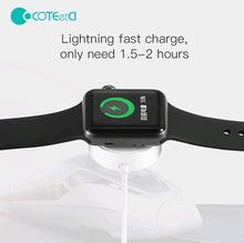 COTEetCI Magnetic Wireless Charging Line For iWatch Series 1/2/3/4 USB Certified Magnetic Charging Cable 0.3M/1M/2M For iWatch