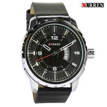 CURREN M8258 Military Sport Army Leather Analog Watch For Men