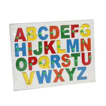 Multicolored English Alphabets Tray Puzzle For Kids