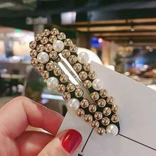 Korean Simulated Pearl Hair Barrette For Women Fashion