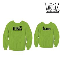 King N Queen Couples Sweatshirts