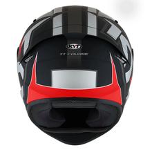 KYT Helmet- Electron Grey Red (Matt)