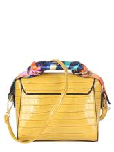 Twilly Scarf Push Lock Satchel Bag