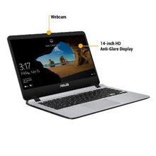 ASUS VivoBooK Intel Core i3 7th Gen 14-inch Thin and Light Laptop (4GB/1TB HDD/Windows 10/Stary Gray/1.55 Kg), X407UA-BV420T With Free Laptop Bag And Mouse