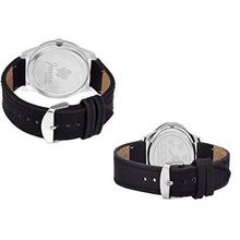 SALE- JAINX Analogue Black Dial Men's & Women's Couple Watch -Jc424