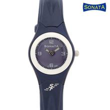 Sonata 8945PP02 Black Strap Analog Watch For Women