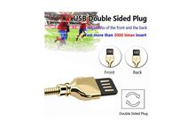 PTron Falcon Pro 2.1A USB To Micro USB Data Cable For Android Smartphones (Gold)