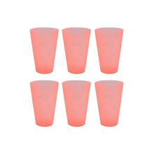 Plastic Glass (Medium)-6 Pcs