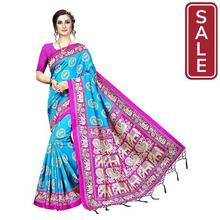 SALE - Winza Designer Women's Banarasi Art Silk Saree With