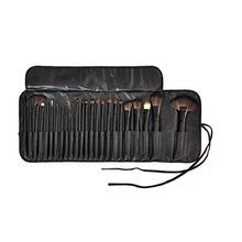 MACPLUS Professional Makeup Brush Set with Leather Pouch