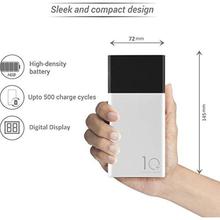 Morui 10000mAh Li-Polymer Power Bank (White/Black) (10K