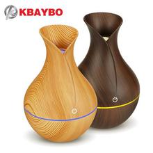 KBAYBO electric humidifier aroma oil diffuser ultrasonic wood grain