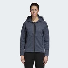 Adidas Ink Blue ID Stadium Athletic Hoodie For Women - CZ2940