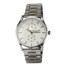 Moment White Round Dial Analog Watch For Women