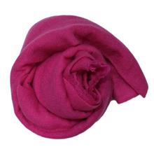 Pink Plain Shawl For Women