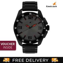 3084NM01 Casual Grey Dial Analog Watch For Men - Black