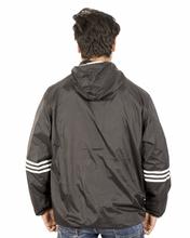Lugaz Men's Black Wind Cheater Jacket