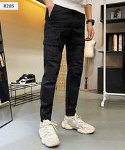 Men Fashion Multi-Pocket Slim Summer Joggers