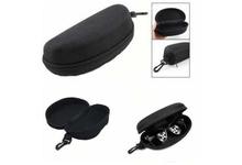 Fashion Men's Women's Black Nylon Eyewear Hard Case Eyeglasses Sunglasses Box