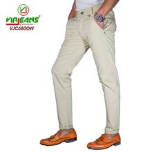 Virjeans Stretchable Cotton Skinny Choose Pants For Men OFF White- (VJC 680)