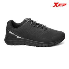 Xtep Black Running Shoes For Men - (110053)