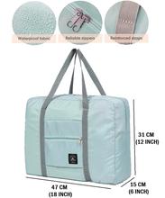 Large Capacity Lightweight Folding Luggage Bag Waterproof Anti-Tear Airplane Travel Trolley Travel Bag Canvas Handbags