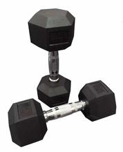 Rubber Hex Dumbell 5kg (2.5kg x 2 = 5kg ) Pack of 2