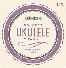 D'addario EJ87C Pro-Arte Titanium Concert Size Ukulele String