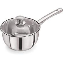 Pristine Stainless Steel Sandwich Base Dlx Sauce Pan with