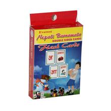 White Nepali Alphabet Flash Cards For Kids (48 Pieces)