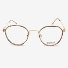 Golden Metal Round Frame For Women - TR11057