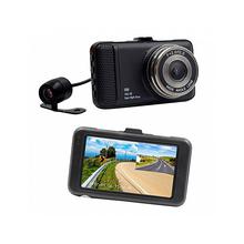 T659 Dual DVR Camera 1080P Full HD 170 Degree Angle Driving Recording Car Detector