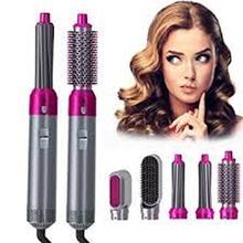 5 in 1 Electric Hair Brush Negative Ion Hair Dryer Comb Hair Styler Hair Brush Hair Dryer Salon Curling Iron