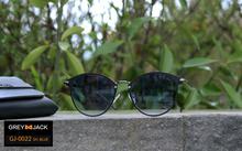 GREY JACK Polarized Shaded Black Wayfarer Sunglasses (Unisex)