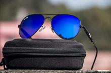 Tomhardy Aviator Unisex Sunglasses- Blue