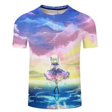 3D T Shirts Animal T-shirts Men Colorful T shirt Summer Short Sleeve