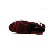 Goldstar Red Textured Running Slip-On Shoes For Men - Comfort-02