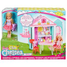 Barbie Club Chelsea Doll and Doll House - DWJ50