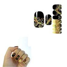 Multiple Colour Design Water Transfer Nail Art Decal