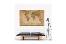 National Geographic World Executive Wall Map Sticker