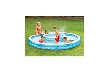 Intex Sky Blue Inflatable Paddling Double Well Pool For Kids