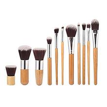 Foolzy 11Pcs Makeup Brush Set Professional Kabuki Foundation