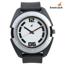 3116PP02 White Dial Analog Watch For Men - Black